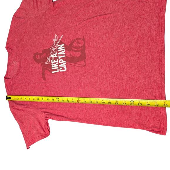 Captain Morgan Red Graphic Tee | Unisex L - Picture 5 of 6